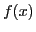 $ f(x)$