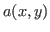 $ a(x,y)$