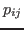 $ p_{ij}$