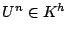 $ U^{n} \in K^h$
